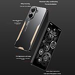 Θήκη Xiaomi Redmi A5 4G (171.7 x 77.8 x 8.3 mm) / Poco C71 OEM πλάτη Warrior Blade Series μεταλλική με Premium TPU κόκκινο - Image 5