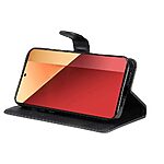 Θήκη Xiaomi Redmi Note 14S OEM Leather Wallet Case Series 2 με βάση στήριξης, υποδοχές καρτών και μαγνητικό κούμπωμα Flip Wallet από συνθετικό δέρμα μαύρο - Image 4