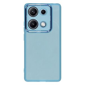 Θήκη Xiaomi Redmi Note 14S Mad Mask Electroplating Series Thin Frame V2 Πλάτη από Premium TPU με μεταλιζέ περίβλημα μπλε