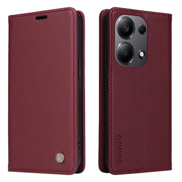 Θήκη Xiaomi Redmi Note 14S YIKATU Folio Series με βάση στήριξης