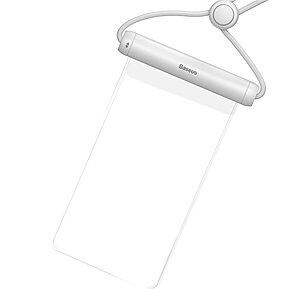 Αδιάβροχη Θήκη Baseus Cylinder Slide-cover Pro (έως 7.2") - Λευκό