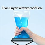 Αδιάβροχη Θήκη Baseus Cylinder Slide-cover Pro (έως 7.2") - Μπλε - Image 5