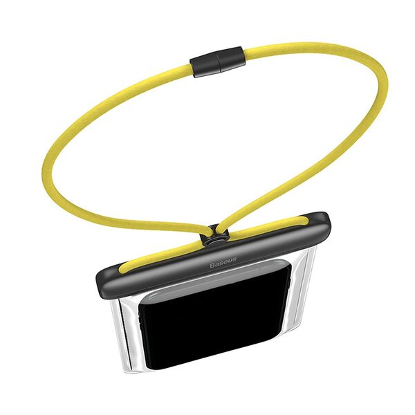 Αδιάβροχη Θήκη Baseus Let's Go 7.2" IPX8 (30μ) - Γκρι/Κίτρινο - Image 2