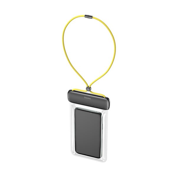 Αδιάβροχη Θήκη Baseus Let's Go 7.2" IPX8 (30μ) - Γκρι/Κίτρινο - Image 3