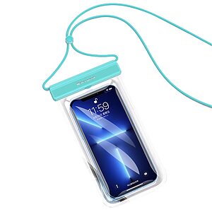 Αδιάβροχη Θήκη Κινητού IPX8 (30μ) με Touch Screen (έως 7") - Γαλάζιο