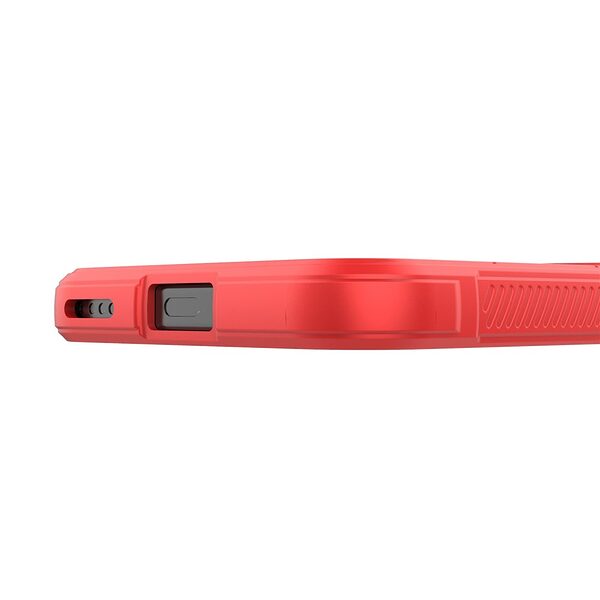 Θήκη Honor 400 5G Mad Mask Rugged Armor από σκληρό Premium TPU κόκκινο - Image 4