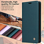 Θήκη Honor 400 5G YIKATU Folio Series με βάση στήριξης, υποδοχή καρτών και μαγνητικό κούμπωμα Flip Wallet από συνθετικό δέρμα και TPU πράσινο - Image 4
