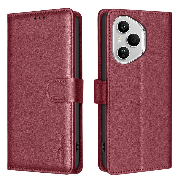 Θήκη Honor 400 Pro 5G BINFEN COLOR Leather Wallet series 12 με βάση στήριξης