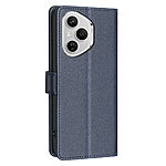 Θήκη Honor 400 Pro 5G BINFEN COLOR Leather Wallet series 12 με βάση στήριξης, υποδοχές καρτών και μαγνητικό κούμπωμα μπλε - Image 3