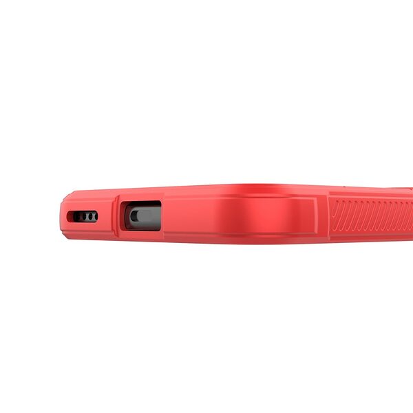 Θήκη Honor 400 Pro 5G Mad Mask Rugged Armor από σκληρό Premium TPU κόκκινο - Image 4