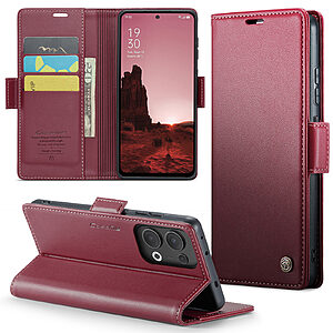 Θήκη Oppo Reno13 5G CASEME 023 Series Πορτοφόλι με βάση στήριξης
