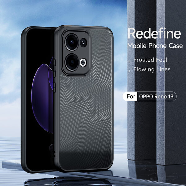 Θήκη Oppo Reno13 5G DUX DUCIS Aimo Series - Ανθεκτική στις Πτώσεις μαύρο - Image 3