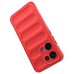Θήκη Oppo Reno13 5G Mad Mask Rugged Armor από σκληρό Premium TPU κόκκινο - Image 4