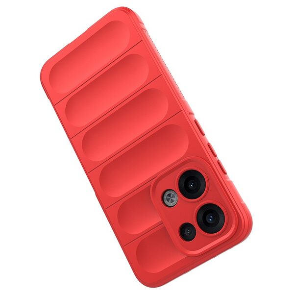 Θήκη Oppo Reno13 5G Mad Mask Rugged Armor από σκληρό Premium TPU κόκκινο - Image 4