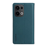 Θήκη Oppo Reno13 5G YIKATU Folio Series με βάση στήριξης, υποδοχή καρτών και μαγνητικό κούμπωμα Flip Wallet από συνθετικό δέρμα και TPU πράσινο - Image 3