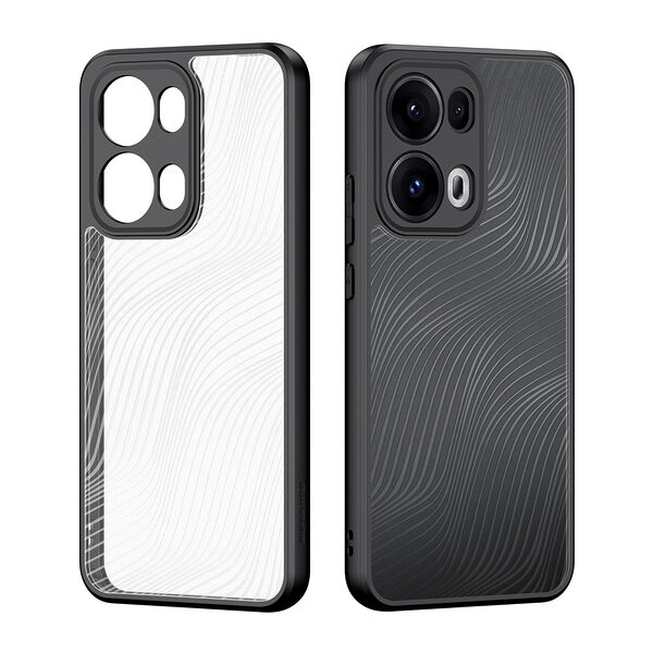 Θήκη Oppo Reno13 Pro 5G DUX DUCIS Aimo Series - Ανθεκτική στις Πτώσεις μαύρο - Image 2