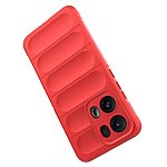 Θήκη Oppo Reno13 Pro 5G Mad Mask Rugged Armor από σκληρό Premium TPU κόκκινο - Image 4