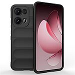 Θήκη Oppo Reno13 Pro 5G Mad Mask Rugged Armor από σκληρό Premium TPU μαύρο