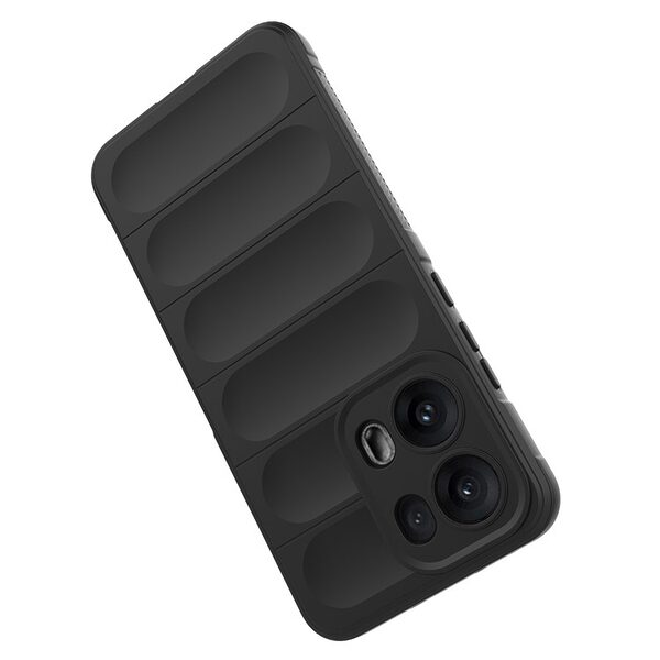 Θήκη Oppo Reno13 Pro 5G Mad Mask Rugged Armor από σκληρό Premium TPU μαύρο - Image 4