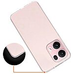 Θήκη Oppo Reno13 Pro 5G OEM Silicone Sockproof V6 Anti-Slip Transparent Πλάτη TPU - Image 4