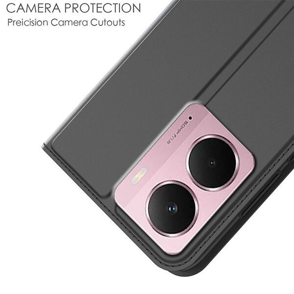 Θήκη Realme 14 5G / P3 5G Mad Mask Skin Pro Series με βάση στήριξης, υποδοχή καρτών και μαγνητικό κούμπωμα Flip Wallet από συνθετικό δέρμα και TPU μαύρο - Image 5