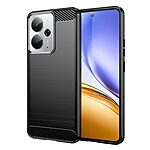 Θήκη Realme 14 5G / P3 5G Mad Mask Brushed TPU Carbon Πλάτη μαύρο