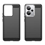 Θήκη Realme 14 5G / P3 5G Mad Mask Brushed TPU Carbon Πλάτη μαύρο - Image 2