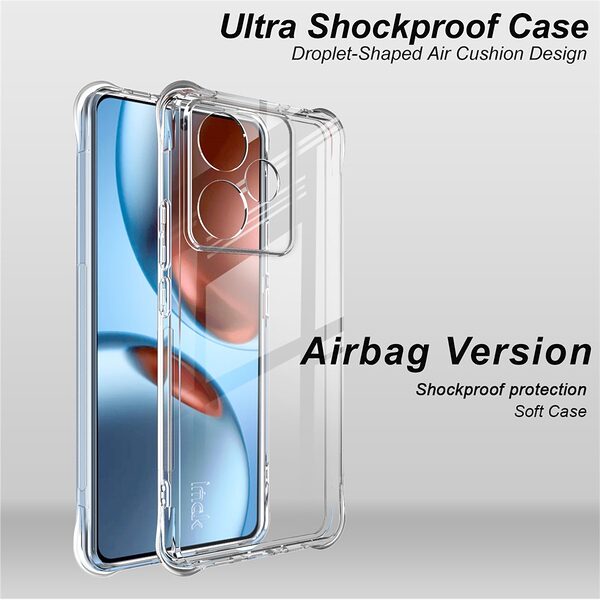 Θήκη Realme GT 7 5G / GT 7T 5G IMAK Airbag Series με ενισχυμένες γωνίες από Premium ανθεκτικό TPU - Image 3