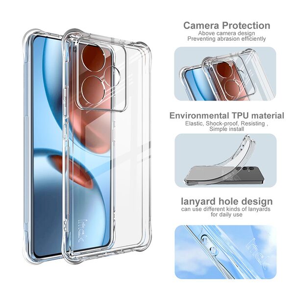 Θήκη Realme GT 7 5G / GT 7T 5G IMAK Airbag Series με ενισχυμένες γωνίες από Premium ανθεκτικό TPU - Image 5