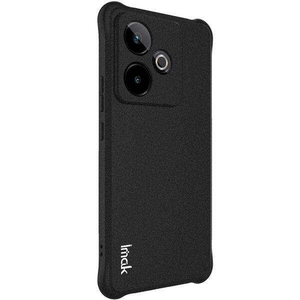Θήκη Realme GT 7 5G / GT 7T 5G IMAK Airbag Matte Series με ενισχυμένες γωνίες από Premium ανθεκτικό TPU μαύρο - Image 4