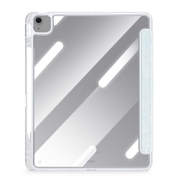 Θήκη iPad Air (2024) 13" / iPad Air (2025) 13" DUX DUCIS Unid Series Tri-Fold με πολλαπλές θέσεις στήριξης, ειδική θέση για πενάκι και διάφανη ενισχυμένη πλάτη γαλάζιο - Image 3