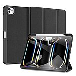 Θήκη iPad Pro (2024) 11" DUX DUCIS Domo Series Tri-Fold με ειδική θέση για πενάκι και ενισχυμένη εσωτερική πλάτη μαύρο
