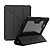 Θήκη iPad Pro (2024) 11" NiLLkin Bumper Series με συρόμενο κάλυμμα κάμερας Tri-Fold Flip Cover από TPU και διπλή ενισχυμένη αποσπώμενη πλάτη μαύρο