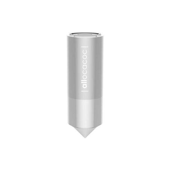 Designnest CarCharger |USB-C| Διπλός USB φορτιστής αυτοκινήτου (ασημί) - Image 1