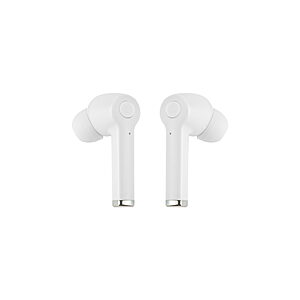 Setty TWS Bluetooth In‑Ear Ακουστικά με Θήκη Φόρτισης – Λευκό