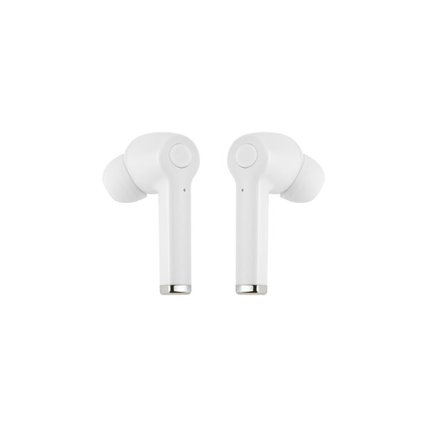 Setty TWS Bluetooth In‑Ear Ακουστικά με Θήκη Φόρτισης – Λευκό - Image 1