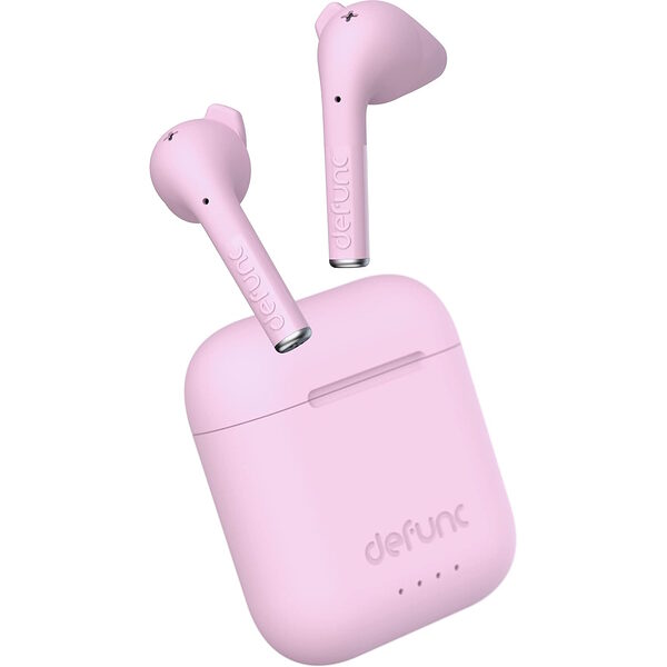 Defunc TRUE TALK Bluetooth 5.2 Ασύρματα True Wireless Ακουστικά με θήκη (ροζ) - Image 1