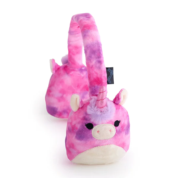 Lazerbuilt Squishmallows Lola the Unicorn – Λούτρινα Ασύρματα Παιδικά Ακουστικά με Μικρόφωνο - Image 1