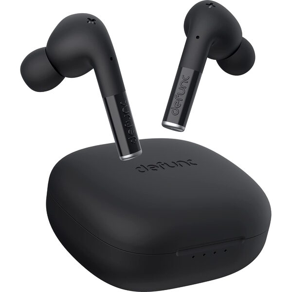 Defunc TRUE ENTERTAINMENT Bluetooth 5.2 Ασύρματα True Wireless Ακουστικά με θήκη (μαύρο) - Image 1