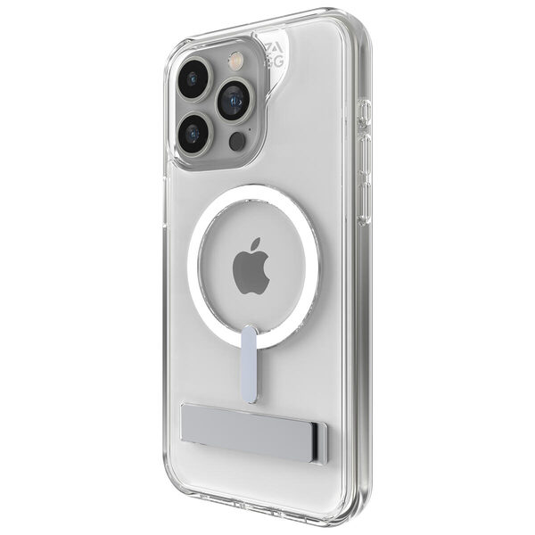Zagg Crystal Palace Snap with kickstand Θήκη προστασίας που αντέχει σε πτώσεις έως 4 μέτρα – iPhone 15 Pro Max (Clear) - Image 1