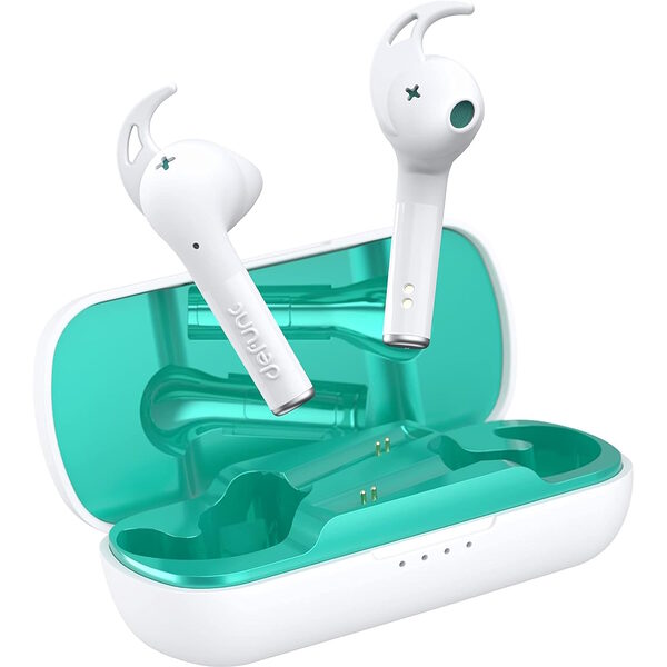 Defunc TRUE SPORT Bluetooth 5.2 Ασύρματα Αθλητικά True Wireless Ακουστικά με θήκη (λευκό) - Image 1