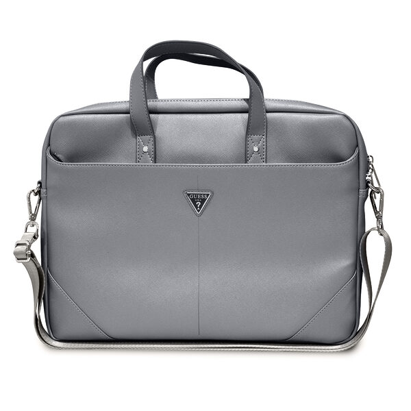 Guess 4G Uptown Computer Bag Τσάντα κατάλληλη για laptop 15" (Silver - GUCB15PSATLG) - Image 1