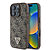 Guess “4G Triangle Strass Collection” Hard Case Θήκη προστασίας από δερματίνη– iPhone 16 Pro (Καφέ – GUHCP16LP4TDPW)