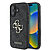 Guess “4G Logo Collection” Hard Case PU Case Θήκη προστασίας από δερματίνη – iPhone 16 (Μαύρο – GUHCP16S4GMGGR)
