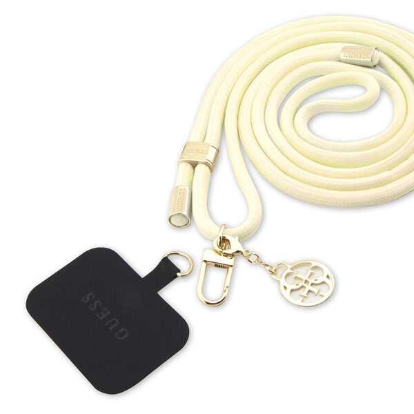Guess Crossbody Cord Universal κορδονάκι συμβατό με κάθε τύπο θήκης Guess (Μπεζ – GUOUCNMG4EE) - Image 1
