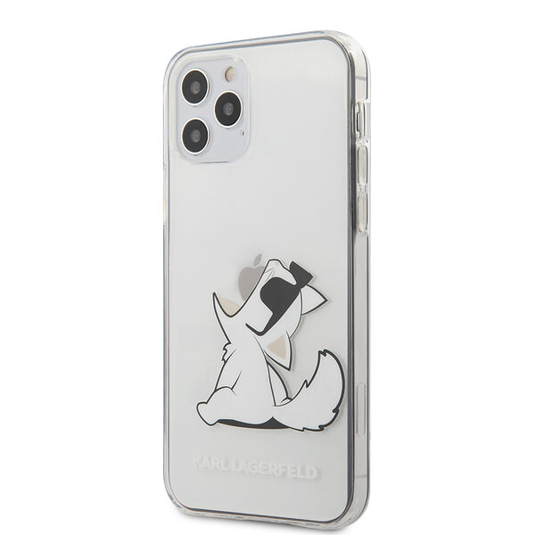 Karl Lagerfeld "Choupette Fun" Hard Case Θήκη προστασίας από σιλικόνη – iPhone 12 Pro Max (Clear) - Image 1