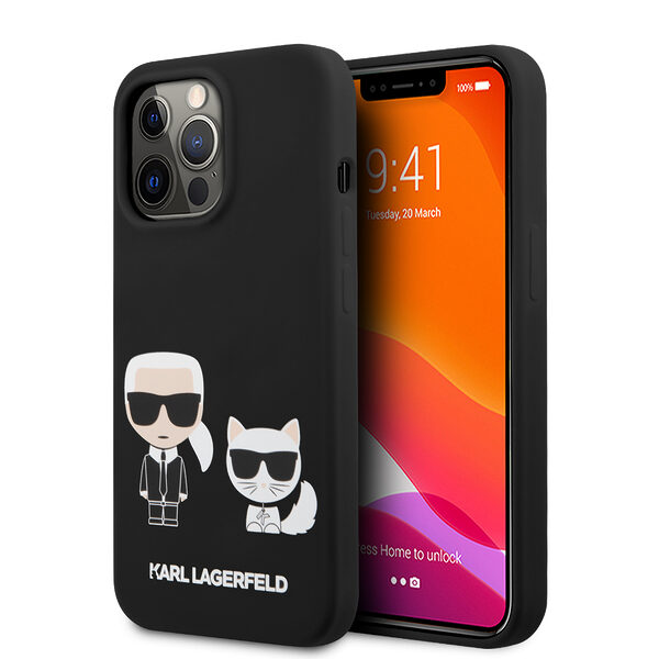 Karl Lagerfeld Hard Case Karl+Choupette Θήκη προστασίας – iPhone 13 Pro (Black) - Image 1