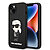 Karl Lagerfeld “Ikonik NFT” Hard Case Θήκη προστασίας από σιλικόνη – iPhone 14 Plus (Μαύρο – KLHCP14MSNIKBCK)