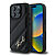 Karl Lagerfeld “Quilted Metal Signature Logo Collection” Case Θήκη προστασίας από δερματίνη – iPhone 16 Pro Max (Μαύρο – KLHCP16XPQDSMGK)