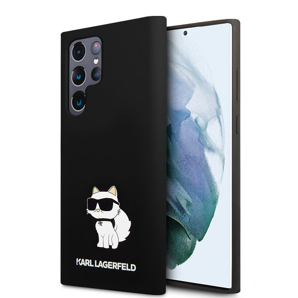 Karl Lagerfeld “Choupette NFT” Hard Case Θήκη προστασίας από σιλικόνη – Samsung Galaxy S23 Ultra (Μαύρο – KLHCS23LSNCHBCK) - Image 1